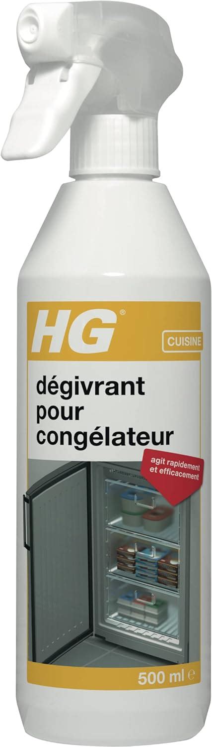 HG Dégivrant pour Congélateur Spray Dégivrant pour Congélateur