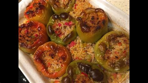 SPECA TE MBUSHURA NE FURRE STUFFED PEPPERS VIDEO Nr 18 FOODTUBER YouTube