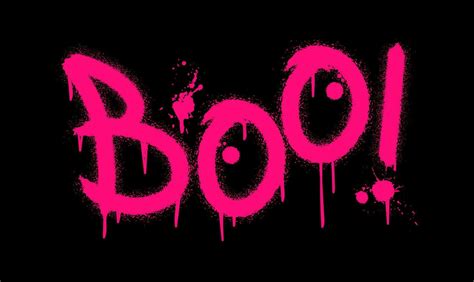 Boo With Splash Effect And Drops Urban Street Graffiti Style 25753793