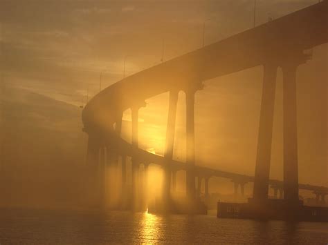 Royalty-Free photo: Bridge silhouette under sun | PickPik