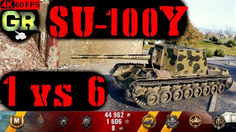 World Of Tanks Su 100y Replay 7 Kills 2 4k Dmg Patch 1 4 0 Youtube