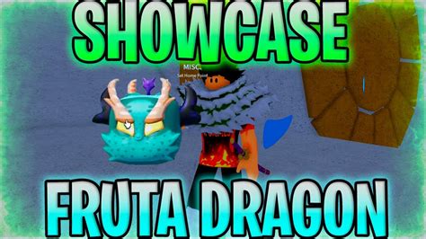 Showcase Nova Fruta Dragon Modelo Data Do Update Blox Fruits Youtube