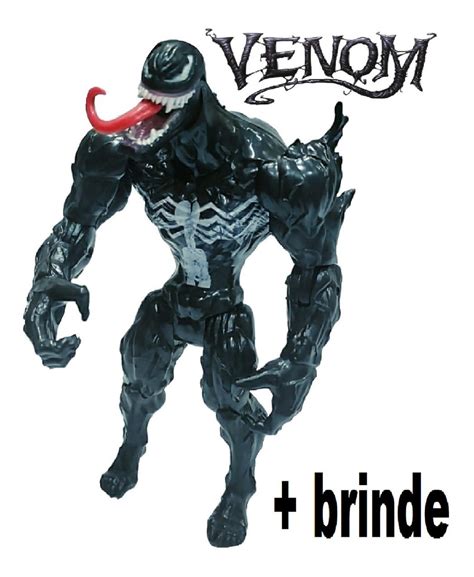 Boneco Venom Especial Articulado Vilao Com Led 17 Cm Mercado Livre