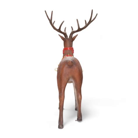 Christmas Reindeer Statue Standing Life Size