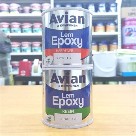 Jual Lem Epoxy Avian Komponen Resin Hardener Gram Jakarta