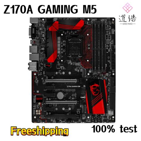 For Z170a Gaming M5 Motherboard 64gb M 2 Hdmi Lga 1151 Ddr4 Atx Z170 Mainboard 100 Png