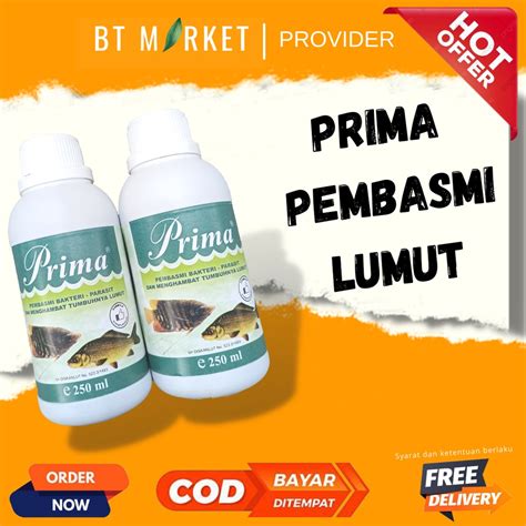 Jual Prima 250 Ml Obat Ikan Pembasmi Bakteri Parasit Dan Penghambat