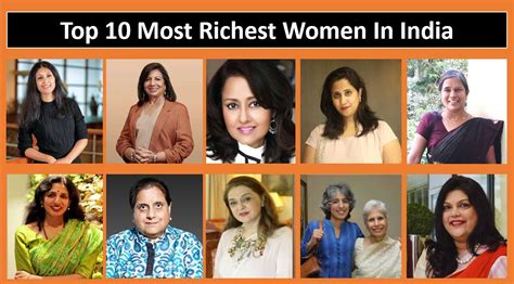 Top 10 Most Richest Women In India India S Richest Women List