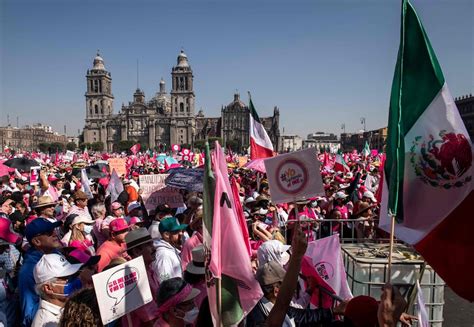 Con La Consigna ‘mi Voto No Se Toca Miles De Mexicanos Protestaron Contra Reforma Electoral