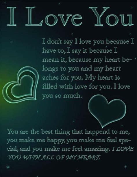 I Love You With All My Heart Pictures, Photos, and Images for Facebook, Tumblr, Pinterest, and ...