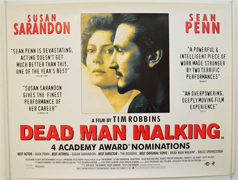 Dead Man Walking Original Movie Poster