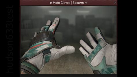 Ft Moto Gloves Spearmint Csgo Youtube