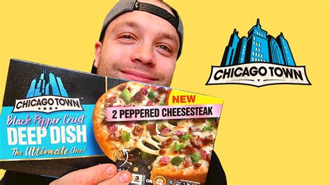 Chicago Town New Pepper Cheesesteak Pizza Chicago Town Food Review