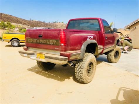 1989 Chevrolet Silverado 4x4 Truck Step Side Z71 Off Road Lifted Mudder