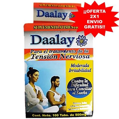 Dalay Tabletas Para Estr S Y Tensi N Nerviosa Tienda Naturista