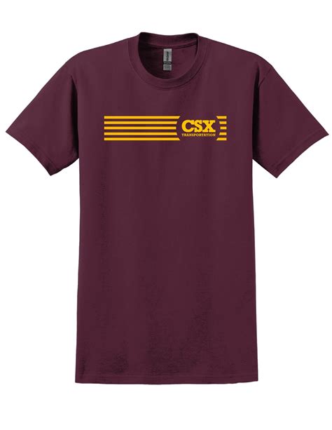 Csx Railroad Logo Tee Shirts Tee22 Daylight Sales