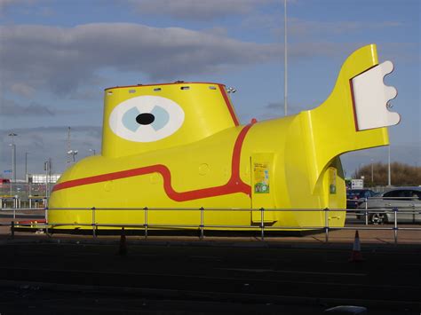 Liverpool S Yellow Submarine This Yellow Submarine Stands Flickr