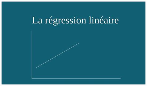 La R Gression Lin Aire Sinat Blog