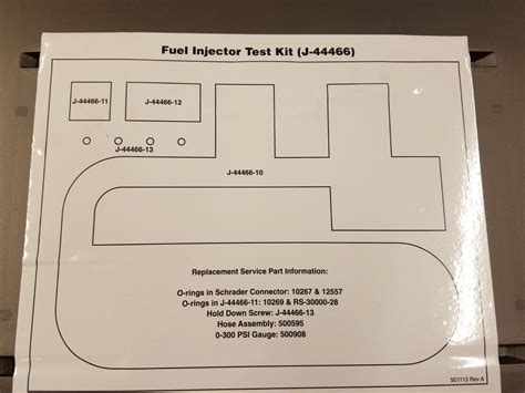 KENT MOORE J44466 OEM TOOL Fuel Line Shut Off Adapter EBay