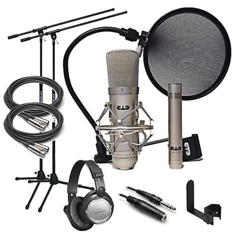 Cad Gxl Sp Condenser Microphone Studio Pack Studio Reverb