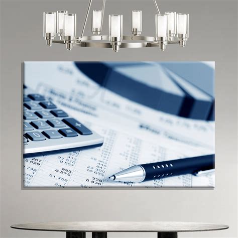 Accountant Office Decor Accountant T Accounting Canvas Print