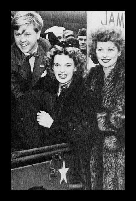 Heckyeahlucilleballilovelucy Mickey Rooney Judy Garland And Lucille Ball I Love Lucy Judy