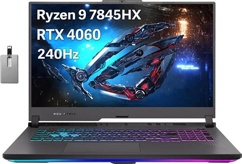 Asus Rog Strix G17 2023 Gaming Laptop 173” Qhd 240hz Geforce Rtx 4070 Amd