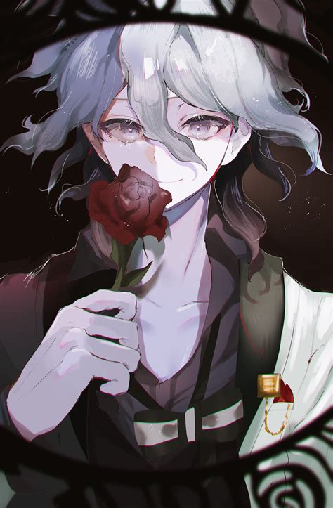 Komaeda Nagito Danganronpa And 1 More Drawn By Ririi0z Danbooru