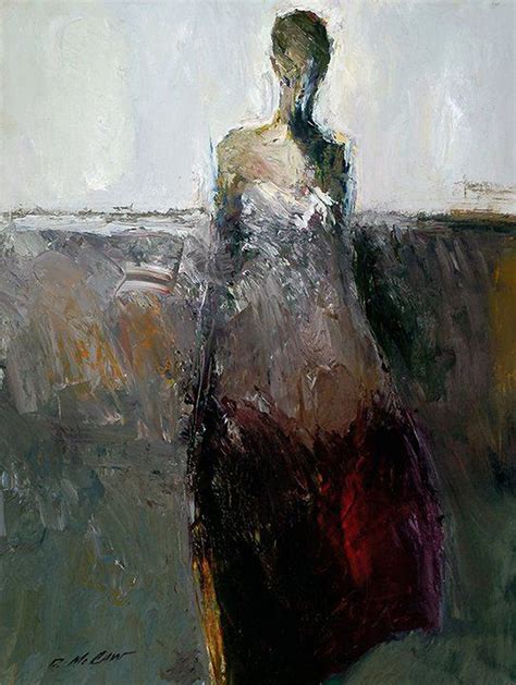 Dan McCaw 1942 Expressionist Painter Abstract Art Painting Art