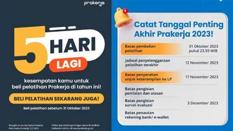 Cara Beli Pelatihan Kartu Prakerja Gelombang 62 Sebelum Ditutup Pada