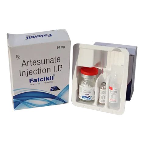 Artesunate Injection Ip With Sodium Bicarbonate And Sodium Chloride