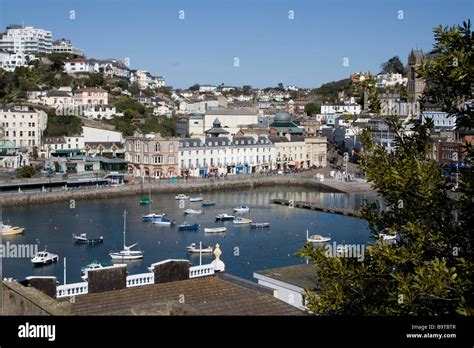 torquay torbay devon england uk gb Stock Photo - Alamy