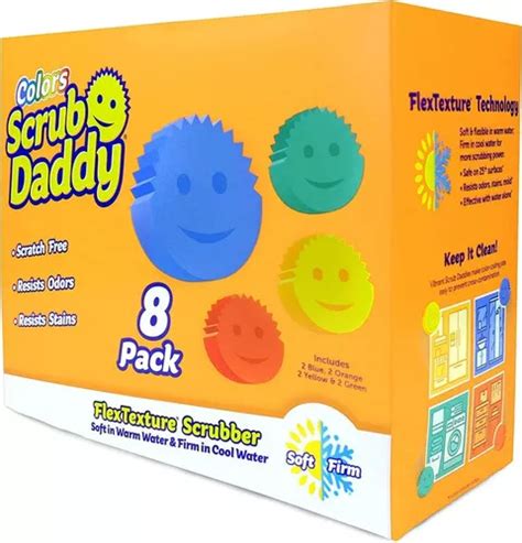 Scrub Daddy 8 Colores Pzas Mercadolibre