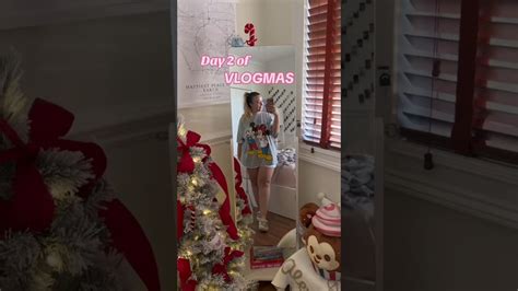 Day 2 Vlogmas Part 1 Of 2 ☃️ Christmas Vlogmas Christmasdecor Christmascountdown Youtube