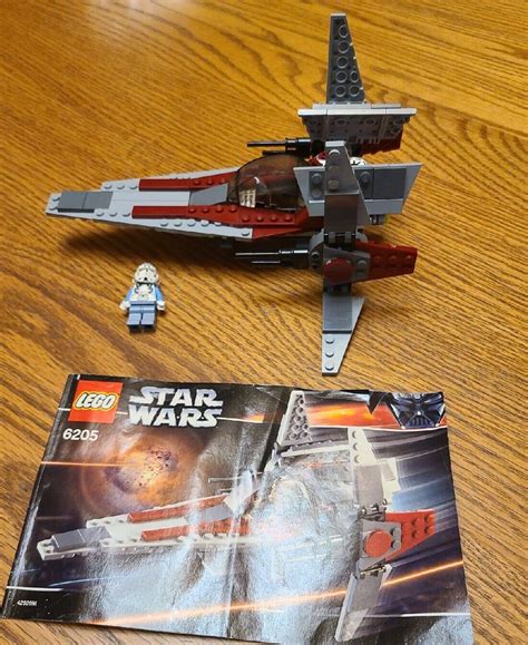 LEGO Star Wars V Wing Fighter 6205 With Instructions RETIRED EBay