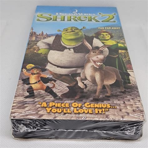 Dreamworks Other Shrek 2 Vhs 204 Cameron Diaz Eddie Murphy Mike