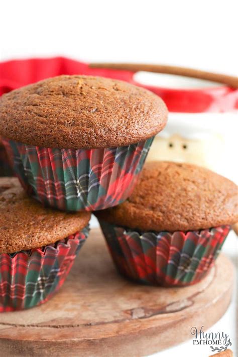 Easy Gluten Free Gingerbread Muffins For Christmas Morning