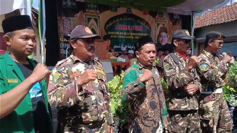 Korps Banser Jaya Jumberareka Bersama Pengurus MWC NU Kecamatan