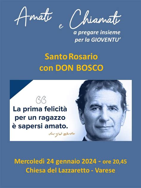 Santo Rosario con don Bosco Comunità Pastorale Beato don Carlo Gnocchi