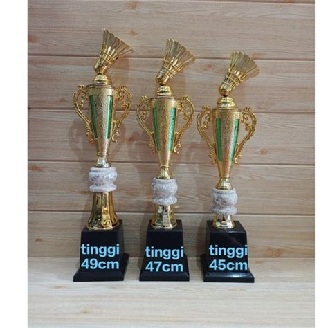 Jual Piala Badminton B Marmer Cm Kepala Cock Satuan Shopee Indonesia