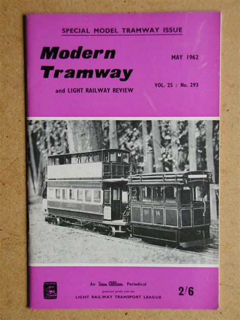 Biblio The Modern Tramway And Light Railway Review May Vol