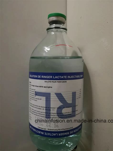 Compound Sodium Lactate Injection Infusion Medicine Injection And