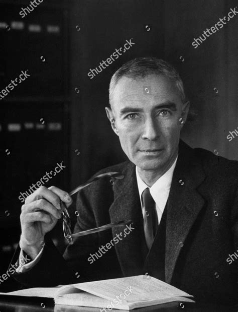 manhattan project head  robert oppenheimer editorial stock photo