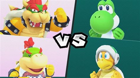 Super Mario Party Partner Party Bowser Bowser Jr Yoshi Hammer Bro