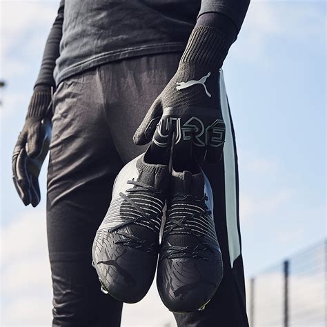 Puma Future Z Grip Hybrid Black Asphalt Mens Gk Gloves