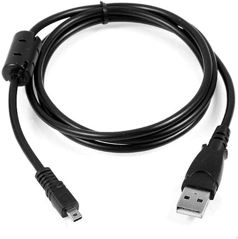 Hasmx Nikon DSLR D5100 USB Cable 1 5M Extra Long USB Charger PC Data