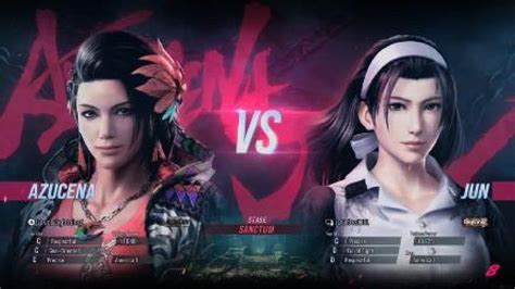 Tekken Closed Beta Test Ranked Azucena Vs Jun Youtube