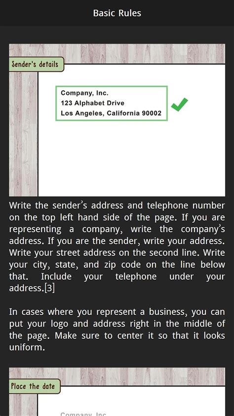 Official Letter Format - Letter Writing Sample APK for Android Download