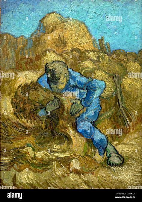 Van Gogh The Sheaf Binder Hi Res Stock Photography And Images Alamy