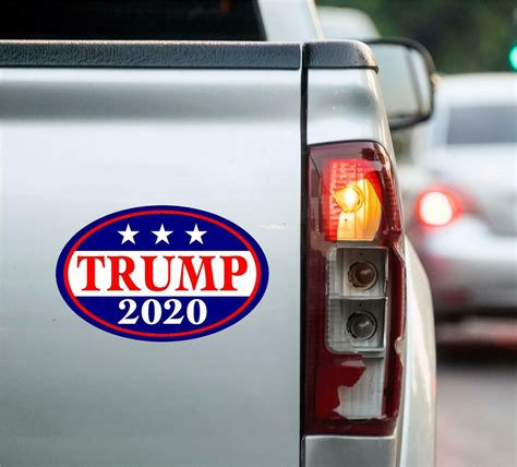 Trump Car Magnet Donald Trump President 2020 Magnetic Bumper Sticker